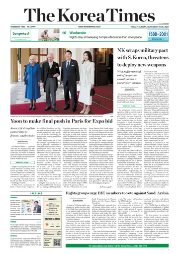 The Korea Times - 24 Nov 2023