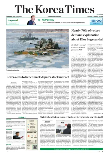 The Korea Times - 25 Jan 2024