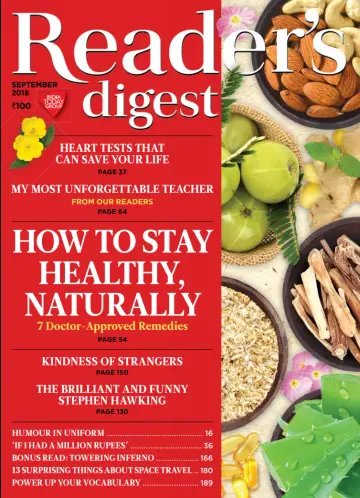 Reader's Digest (India) - 1 Sep 2018