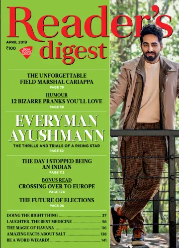 Reader's Digest (India) - 1 Apr 2019