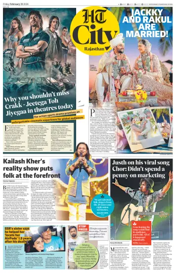 Hindustan Times (Jaipur) - City - 23 Feb 2024