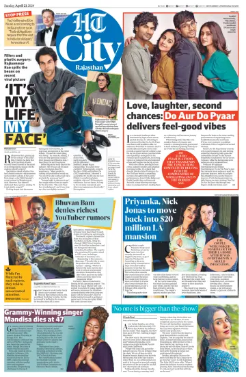 Hindustan Times (Jaipur) - City - 21 四月 2024