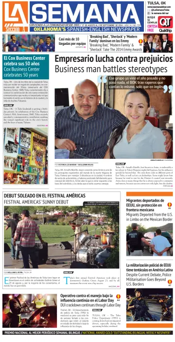 La Semana - 27 Aug 2014