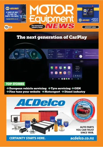 Motor Equipment News - 01 Ağu 2022