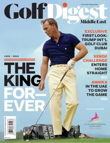 Golf Digest Middle East - 1 Nov 2016