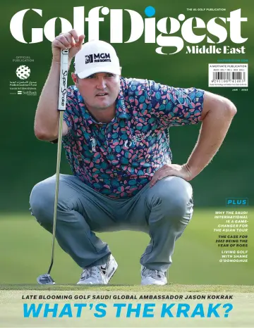 Golf Digest Middle East - 1 Ean 2022