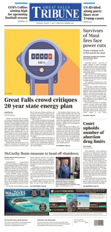 Great Falls Tribune - 17 Aug 2023