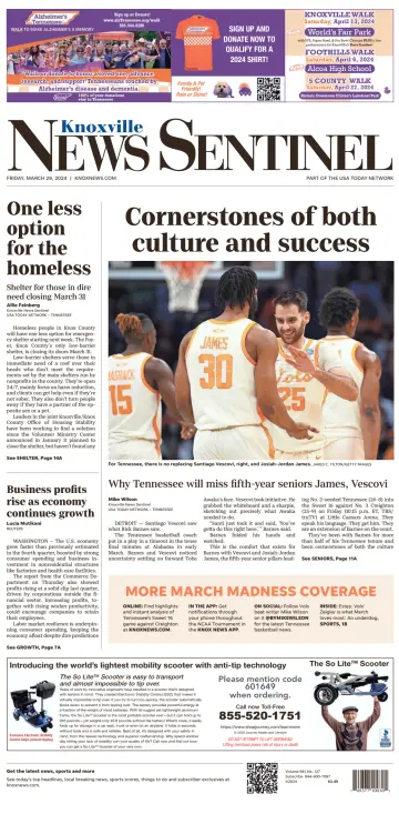 Knoxville News Sentinel - 29 Mar 2024