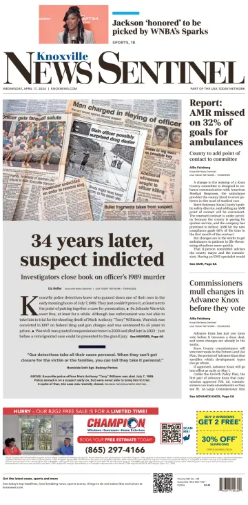 Knoxville News Sentinel - 17 Apr 2024