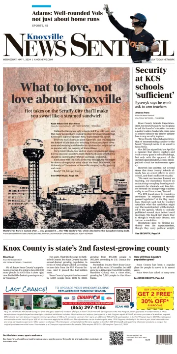 Knoxville News Sentinel - 1 Bealtaine 2024