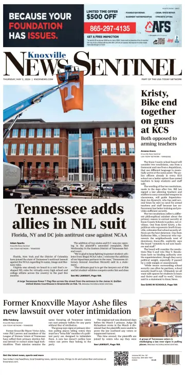 Knoxville News Sentinel - 02 ma 2024