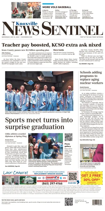 Knoxville News Sentinel - 22 mayo 2024
