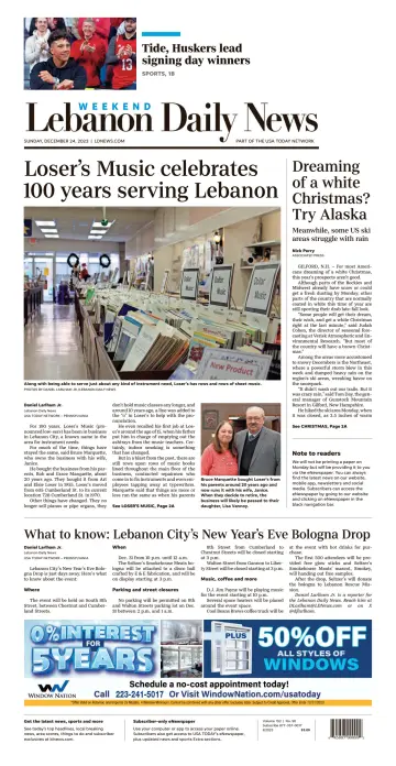 Lebanon Daily News - 24 Dec 2023