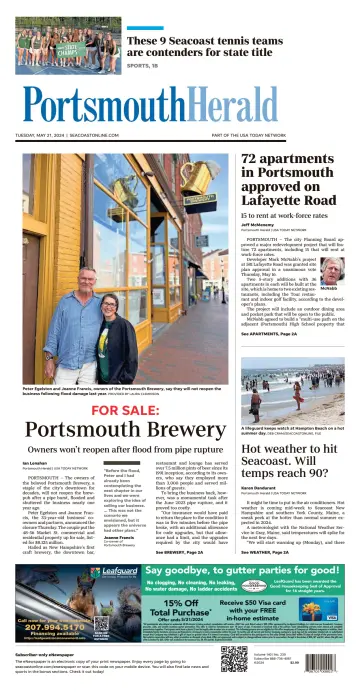 Portsmouth Herald - 21 May 2024