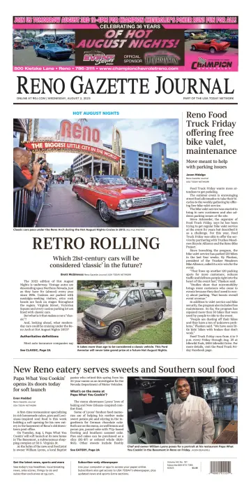 Reno Gazette Journal - 2 Aug 2023