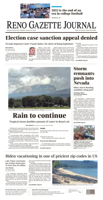 Reno Gazette Journal - 22 Aug 2023