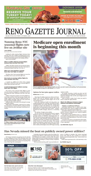 Reno Gazette Journal - 6 Oct 2023