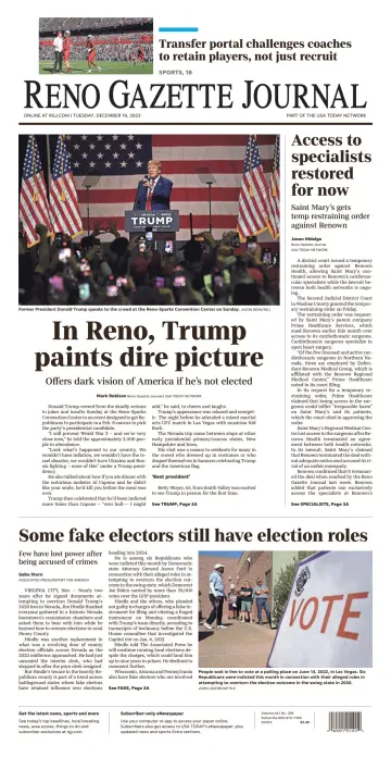 Reno Gazette Journal - 19 Dec 2023