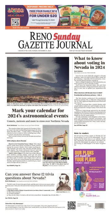 Reno Gazette Journal - 31 Dec 2023