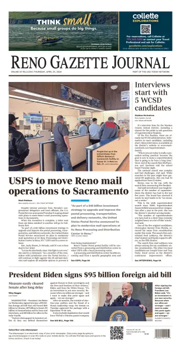 Reno Gazette Journal - 25 Nis 2024
