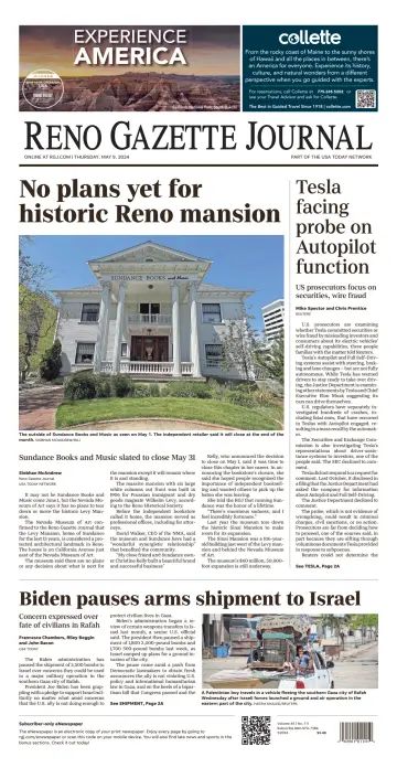 Reno Gazette Journal - 09 mayo 2024