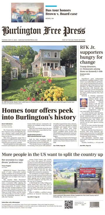Burlington Free Press - 21 Bealtaine 2024