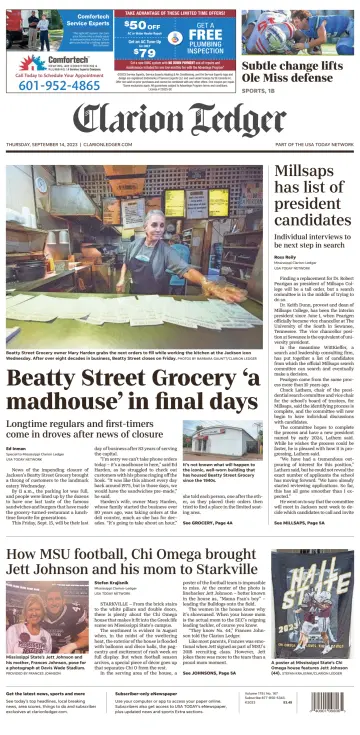 Clarion Ledger - 14 Sep 2023