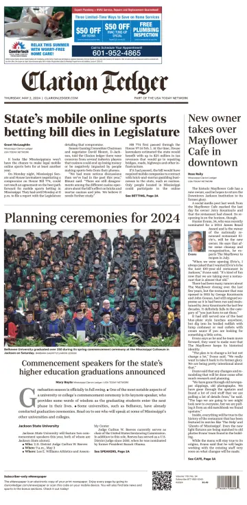 Clarion Ledger - 2 May 2024