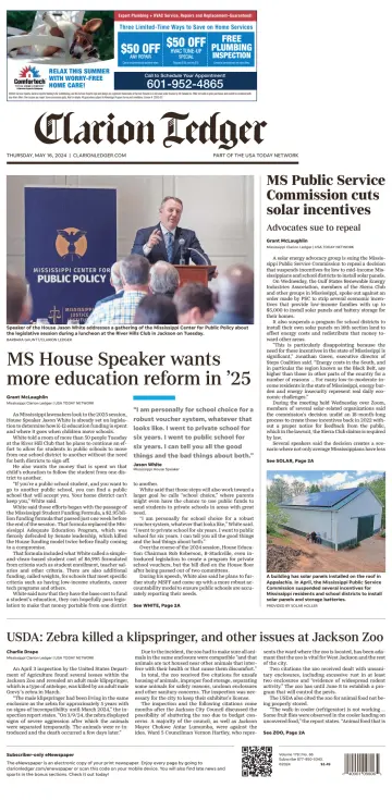 Clarion Ledger - 16 May 2024