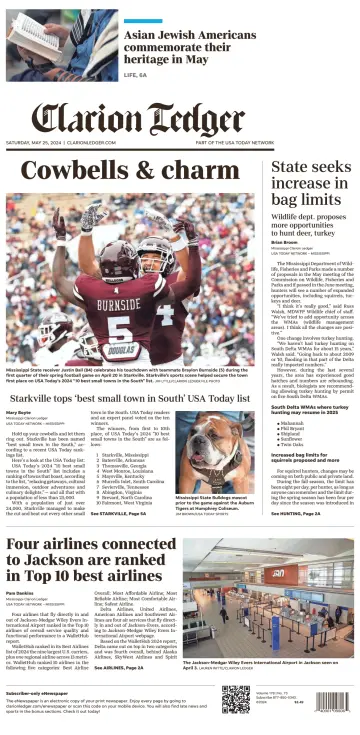 Clarion Ledger - 25 May 2024