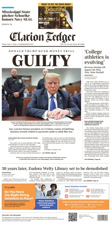 Clarion Ledger - 31 May 2024
