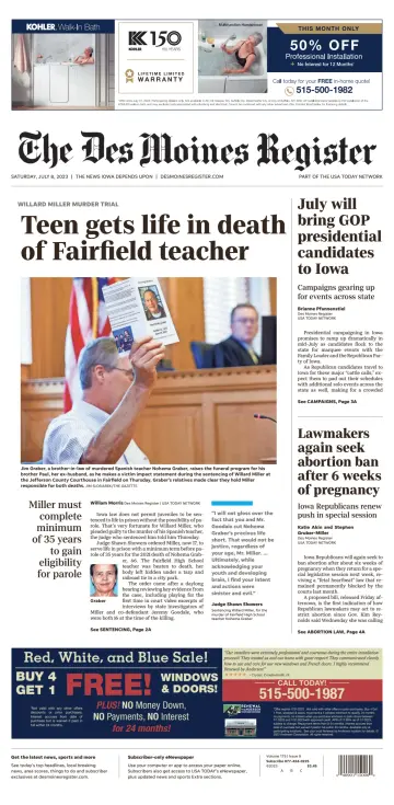 The Des Moines Register - 08 juil. 2023