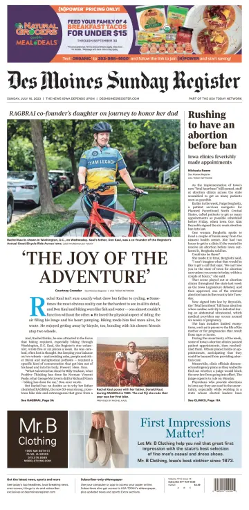 The Des Moines Register - 16 Jul 2023