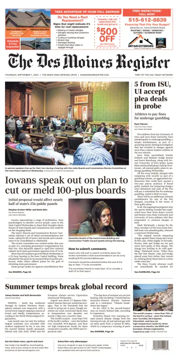 The Des Moines Register - 7 Sep 2023