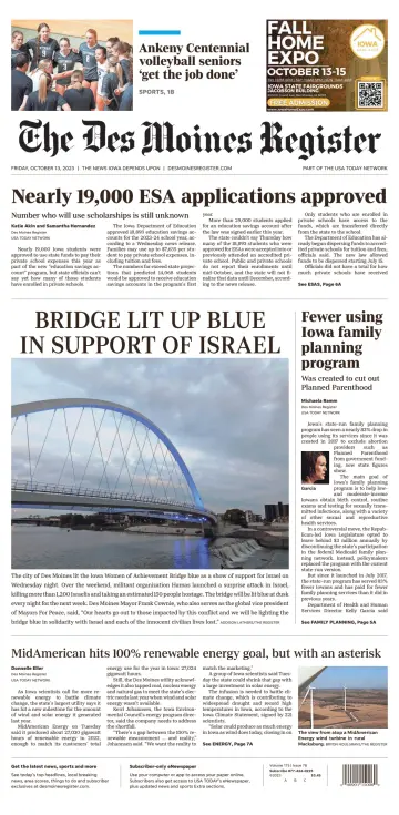 The Des Moines Register - 13 Oct 2023