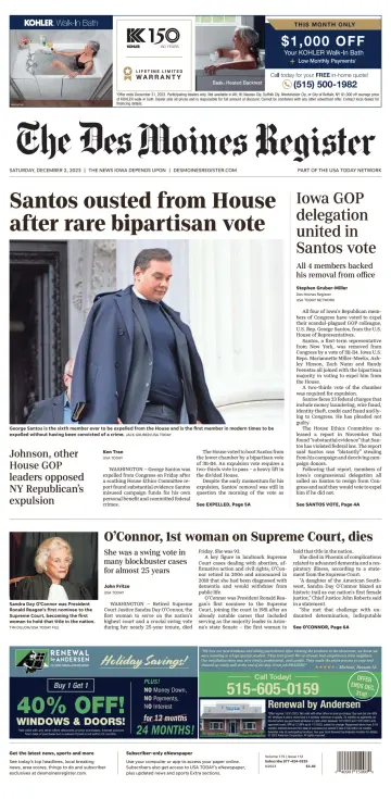 The Des Moines Register - 02 déc. 2023