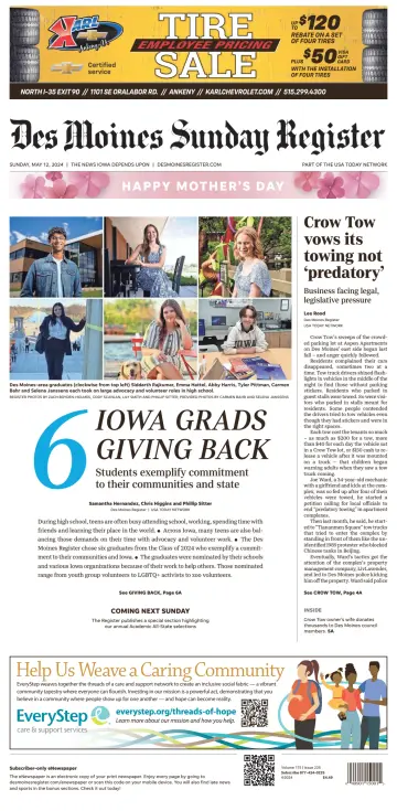 The Des Moines Register - 12 May 2024