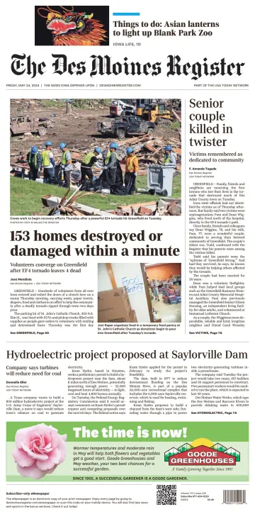 The Des Moines Register - 24 May 2024