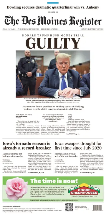 The Des Moines Register - 31 May 2024