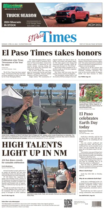 El Paso Times - 22 Apr 2024