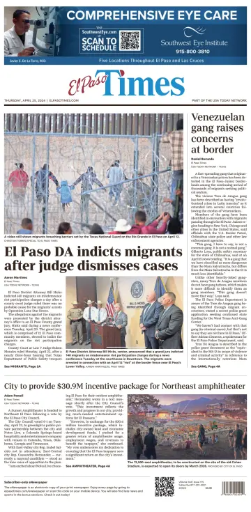 El Paso Times - 25 abril 2024