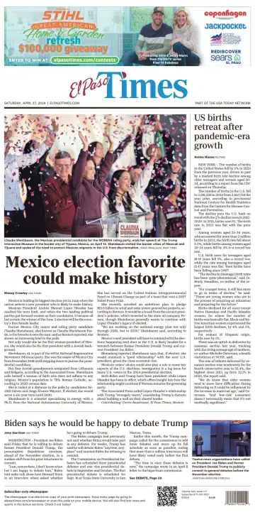 El Paso Times - 27 abril 2024