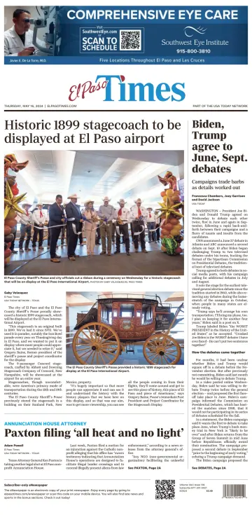El Paso Times - 16 май 2024
