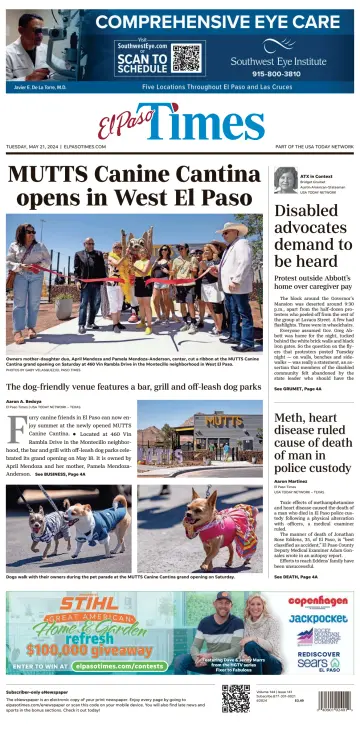 El Paso Times - 21 май 2024