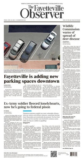 The Fayetteville Observer - 26 Apr 2024