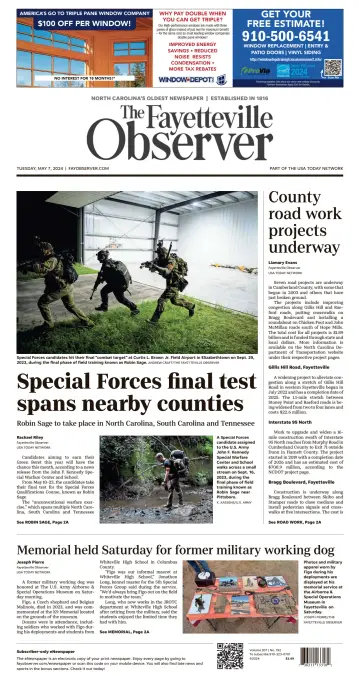 The Fayetteville Observer - 7 May 2024