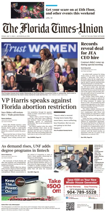 The Florida Times-Union - 03 五月 2024