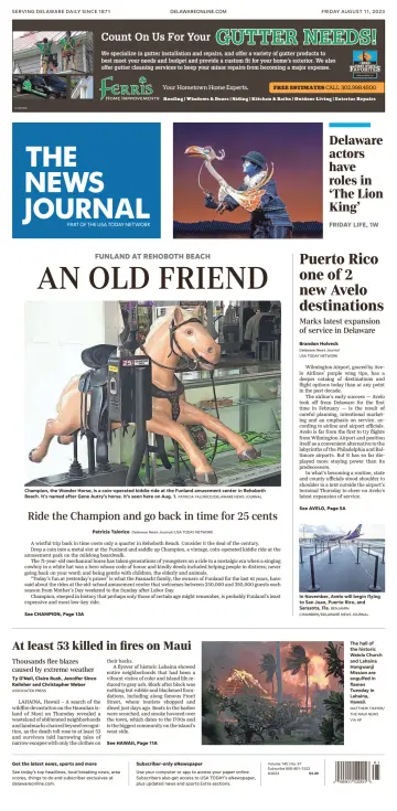 The News Journal - 11 agosto 2023