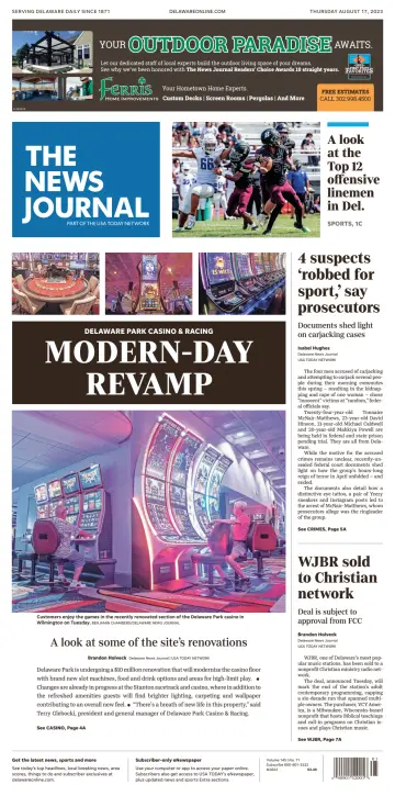 The News Journal - 17 agosto 2023