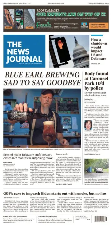 The News Journal - 29 sept. 2023